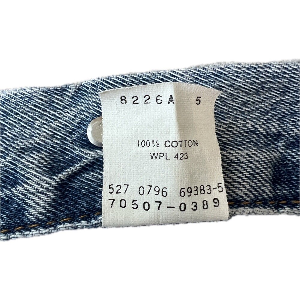 Levi’s 70507-0389 90s Vintage Blue Denim Trucker Jacket Mens Small USA - Picture 5 of 12